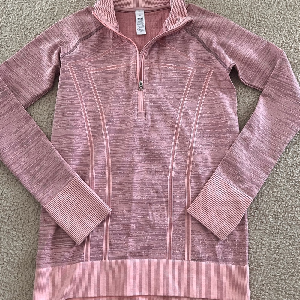 Ivivva (kid lululemon) 1/4 zip size 14